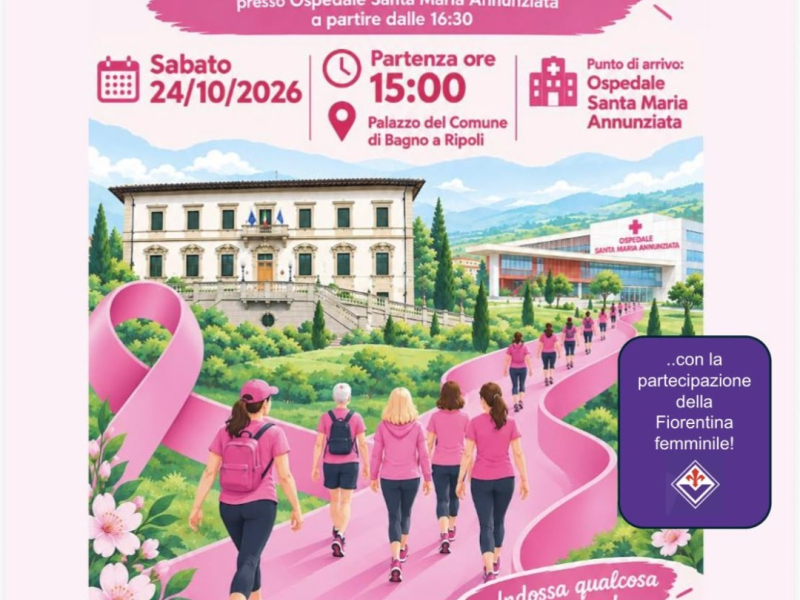 BAGNO A RIPOLI E OSMA PER L'OTTOBRE ROSA