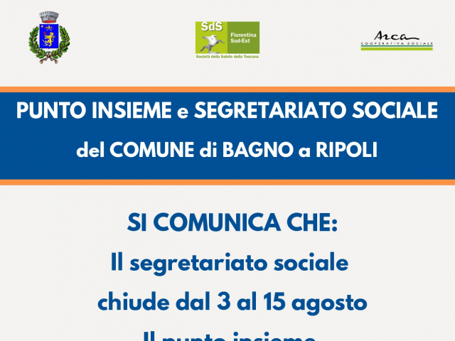 Punto Insieme - Segretariato Sociale Comune di Bagno a Ripoli 
