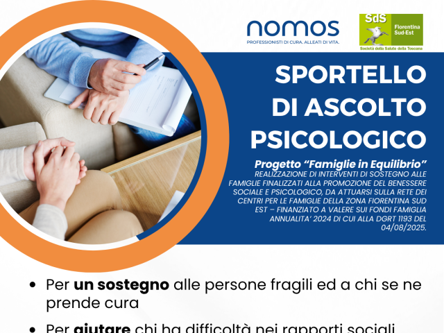 SPORTELLO DI ASCOLTO PSICOLOGICO